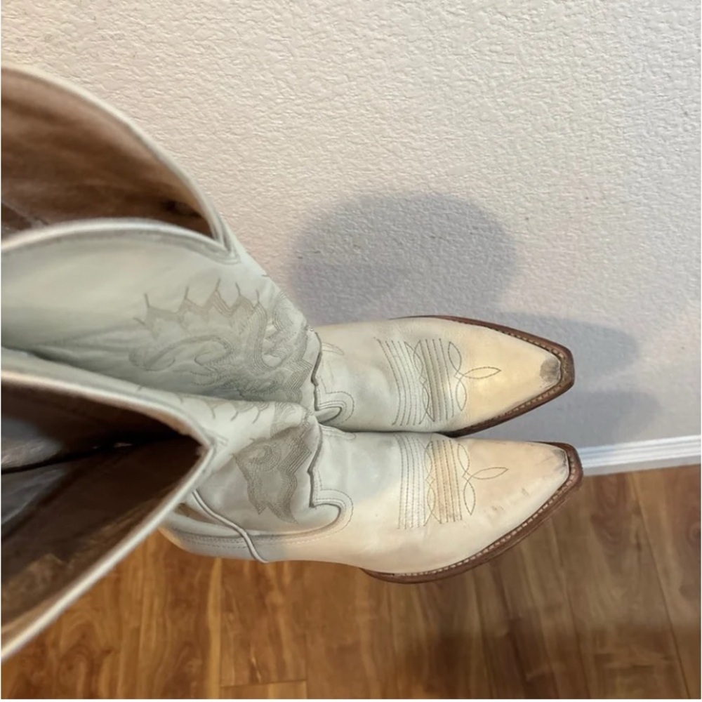 Freebird Ivory Woodland Cowboy Boots - Picture 4 of 7